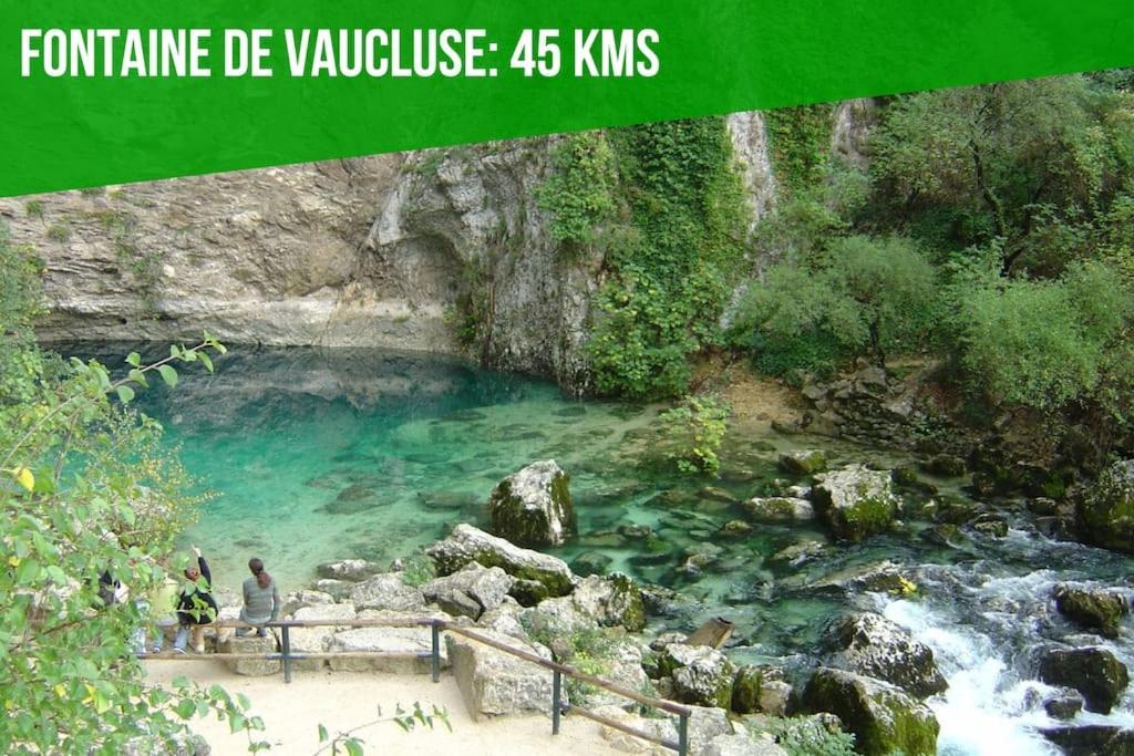 La Glycine - Parking Gratuit - Ac Clim - Cour Prive -